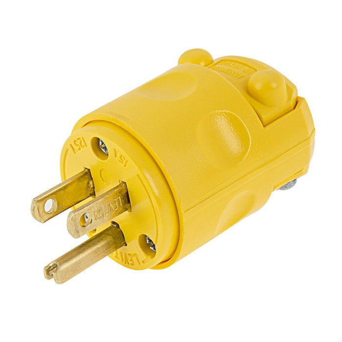 515PV Straight Blade Plug - 15 Amp - 125 Volt 515PV Straight Blade Plug - 15 Amp - 125 Volt