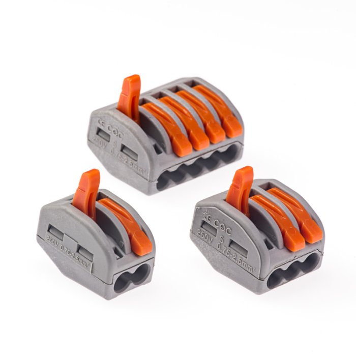 28-12 GA Lever-Lock Quick Connect Terminal Blocks main product photo