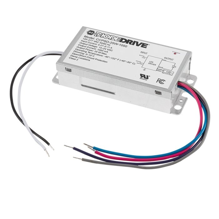 CCPSD series 25W Constant Current LED Driver - DiodeDrive® - 1050mA CCPSD series 25W Constant Current LED Driver - DiodeDrive® - 1050mA