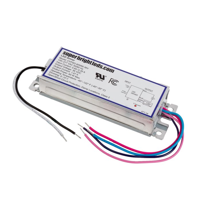Dimmable Driver - Power Supply - Waterproof - 36 VDC - 60W / 100W / 150W main product photo
