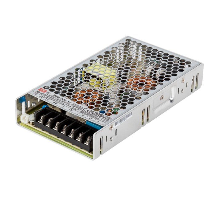 Mean Well SP Series Switching Power Supply with Built-in PFC - 12 VDC - 100W / 150W / 200W / 320W main product photo