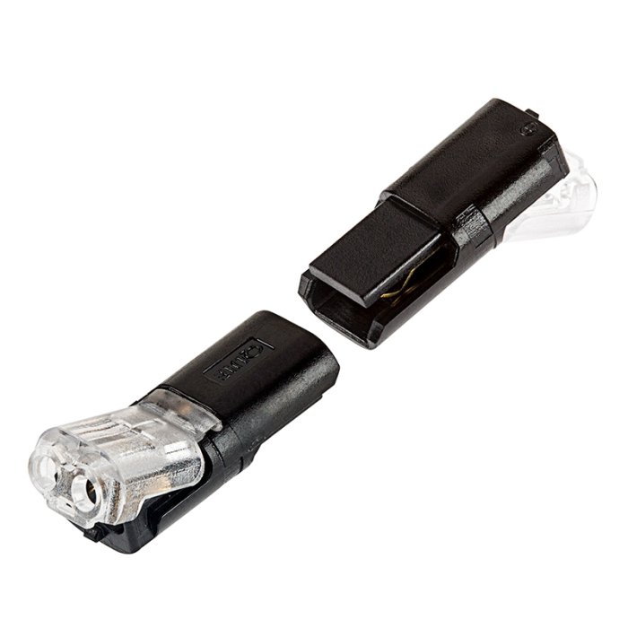 24-18 AWG Wire Splice Quick Connectors - Dual Channel Terminal Splice Pair 24-18 AWG Wire Splice Quick Connectors - Dual Channel Terminal Splice Pair