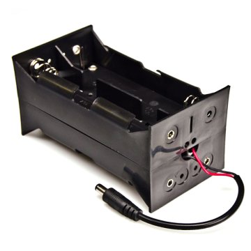 12 VDC Battery Power Supply - 8 Cell D Battery Holder - D Battery Power Supply