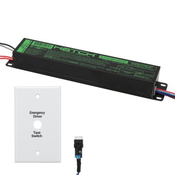 Hatch 10W LED Emergency Driver - High-Efficiency - 120-277 VAC