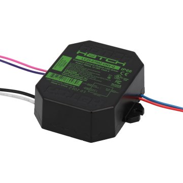 Hatch 25W LC Series Constant Current LED Driver - Q Case - 0-10V Dimmable - 12-36 VDC