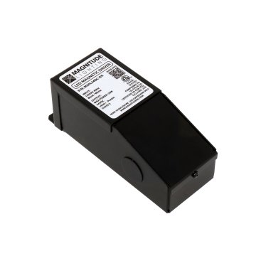 Magnitude Lighting M-Series - Constant Voltage with Auto Reset - Magnetic TRIAC Dimming Driver - 24 VDC - NEMA 3R - Optional Power Cord