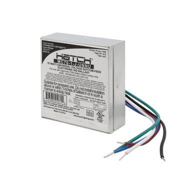 Hatch Electronic Smart Mini Ballast - 78W - Bottom Feed 