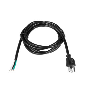    16 AWG Power Cord for Power Supplies - 2M Length - Pigtail Connection                         
                        
