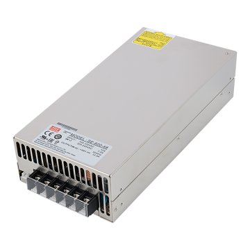 Mean Well Switching Power Supply - SE Series - Enclosed Power Supply - 48 VDC - 450W / 600W / 1000W