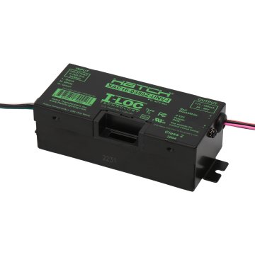 Hatch I-LOC Key Programmable Constant Current LED Driver - XAC Case - 0-10V Dimmable - 24-46 VDC - 8-16W - 175-350mA