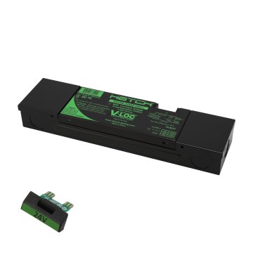 Hatch V-LOC Key Programmable Constant Voltage Driver – 24-48V - 120-277 VAC – 0-10V and Hatch Touch Dimming - 96W